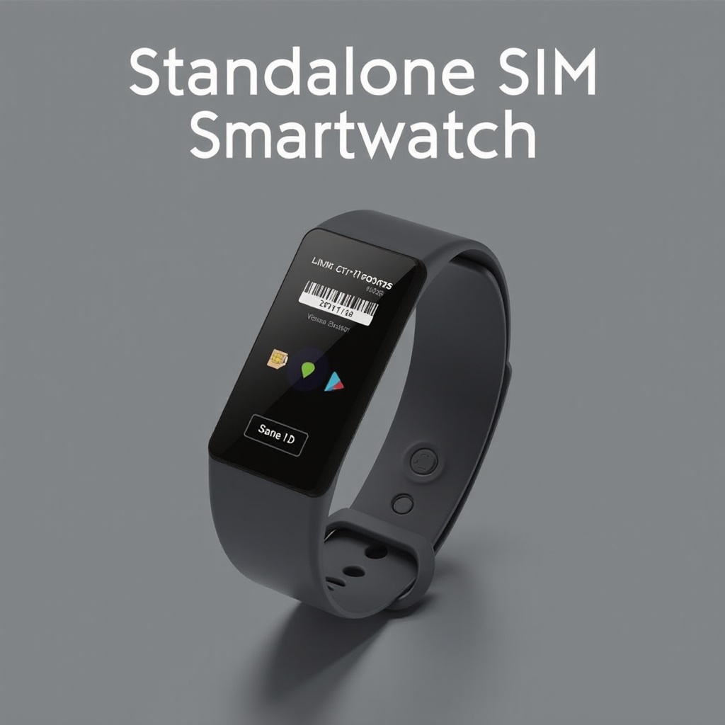 montre connectée autonome sim