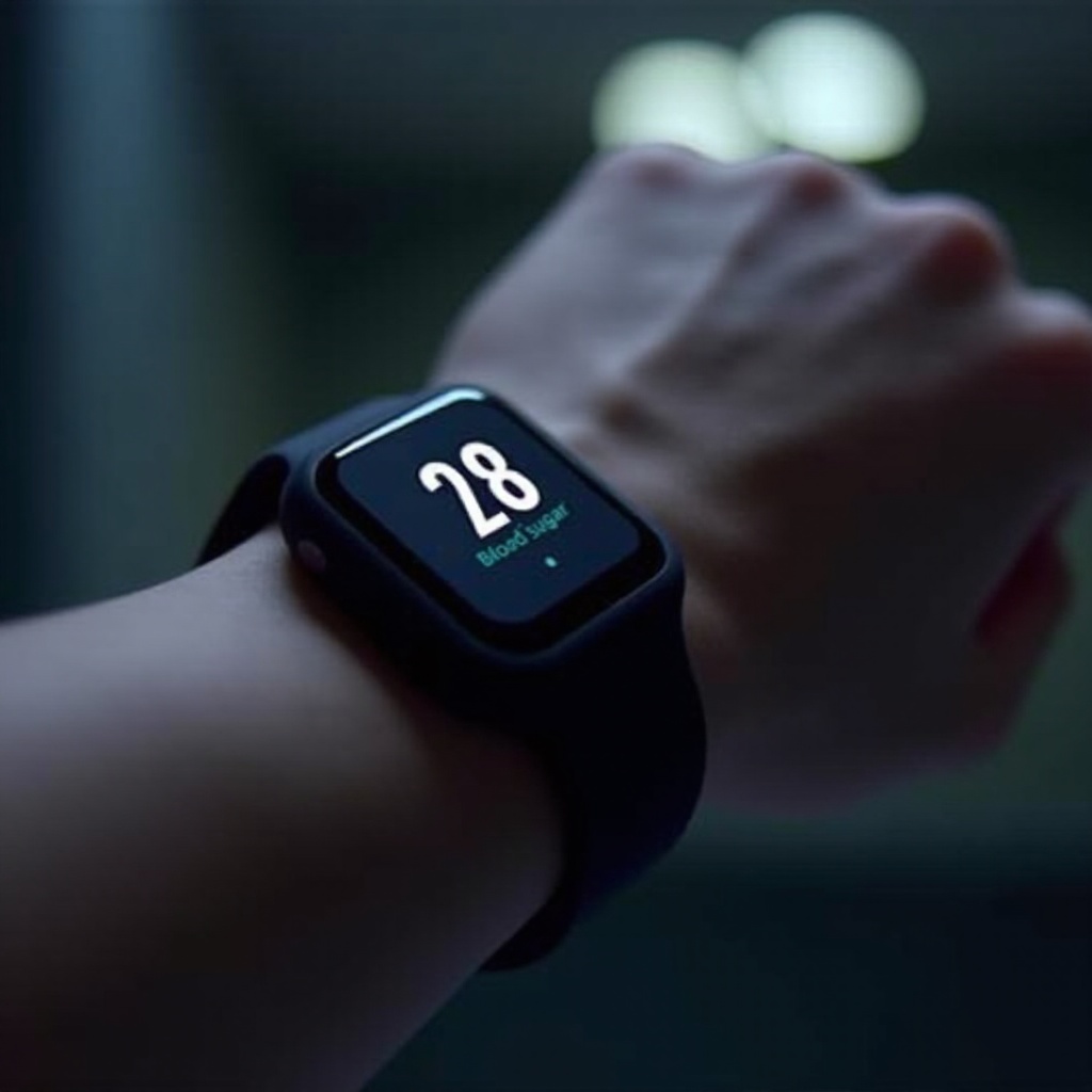 montre connectée mesure glycemie