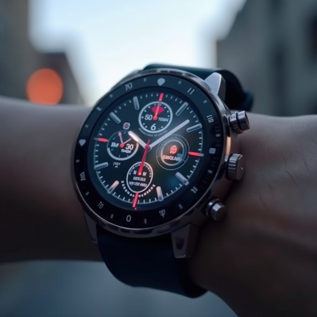 montre connecté grand ecran