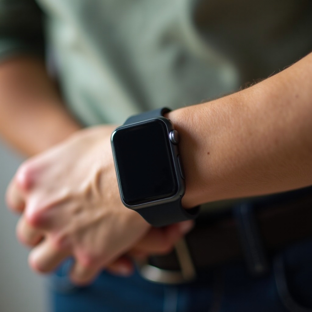 douleur poignet montre connectée