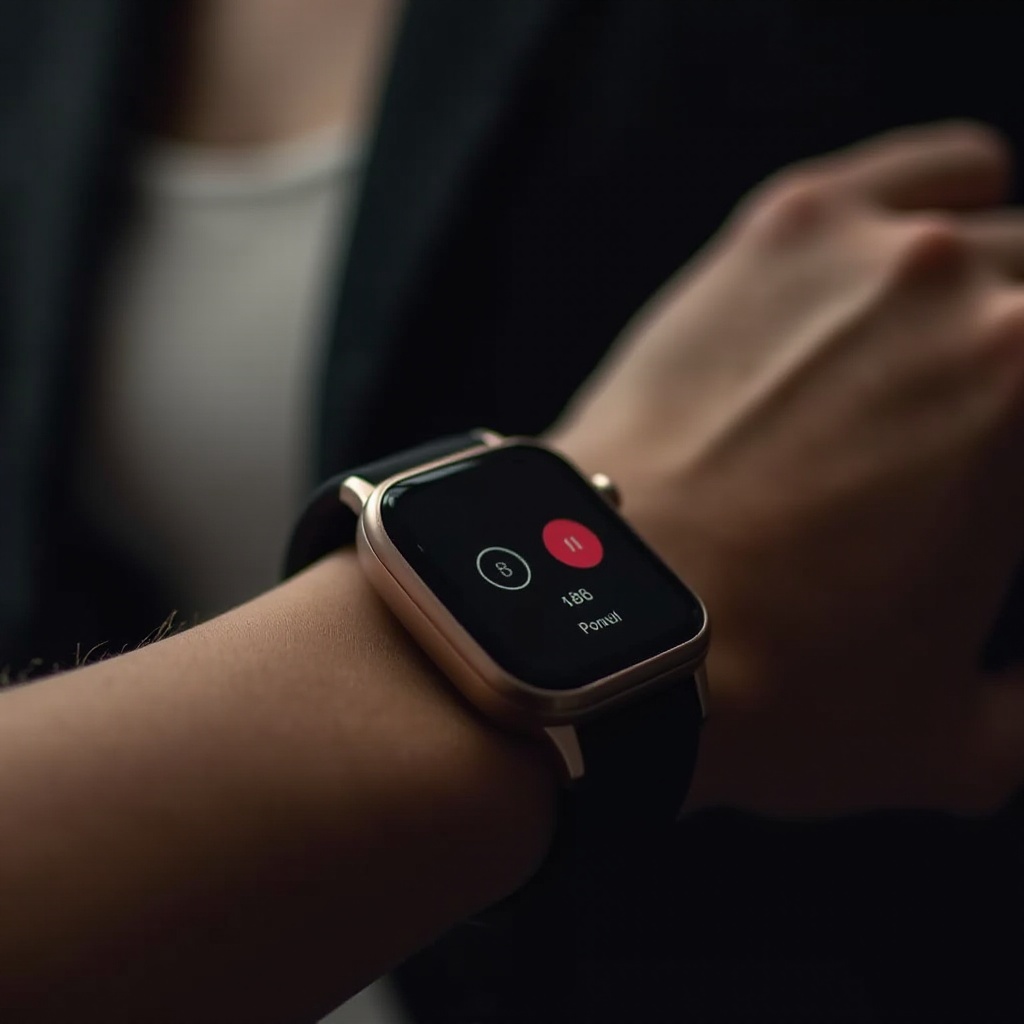 montre connectée femme avec micro et haut parleur