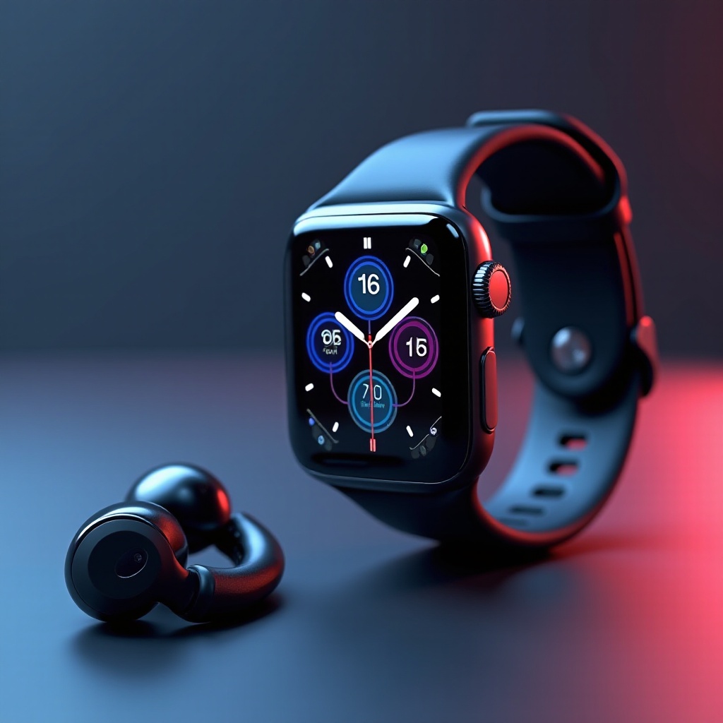 montre connectée avec écouteur sans fil