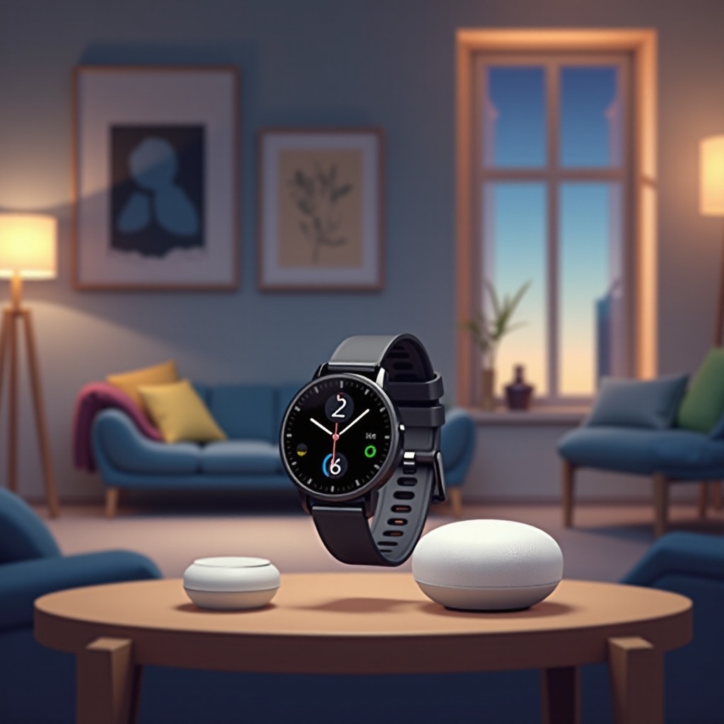montre connectée compatible google home