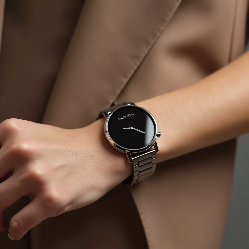 montre connectée femme calvin klein