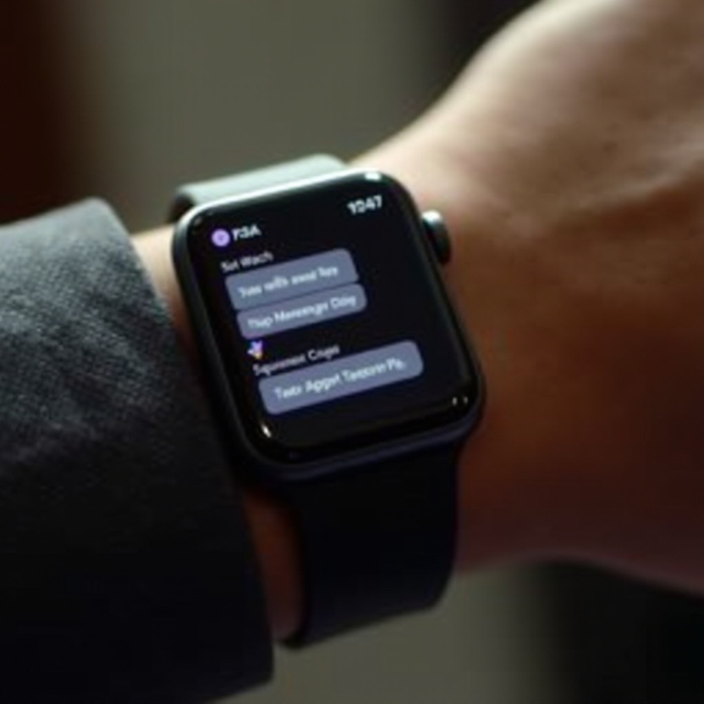 messenger sur apple watch