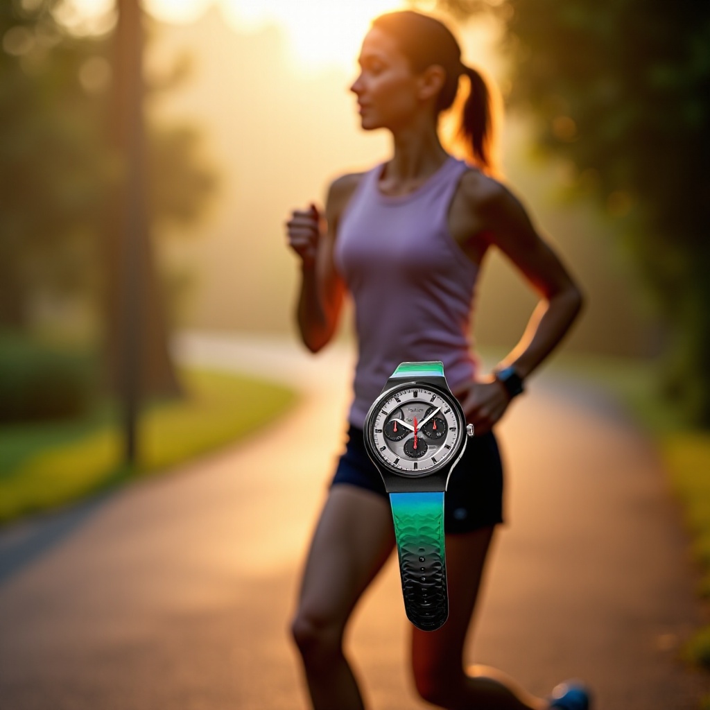 montre swatch femme sport